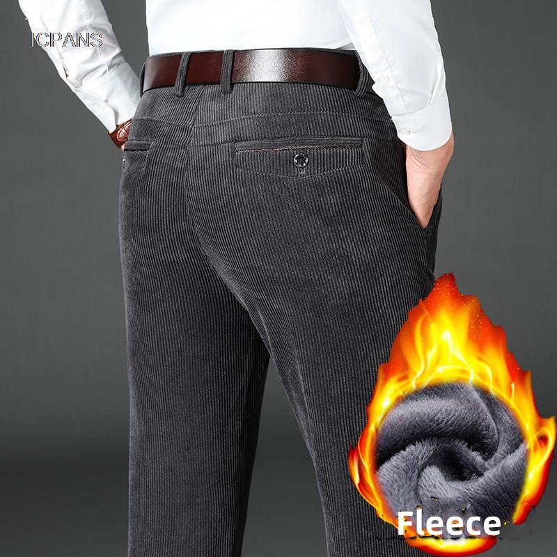 Corduroy Pant Warm - Зимние вельветовые мужские брюки, толстые теплые