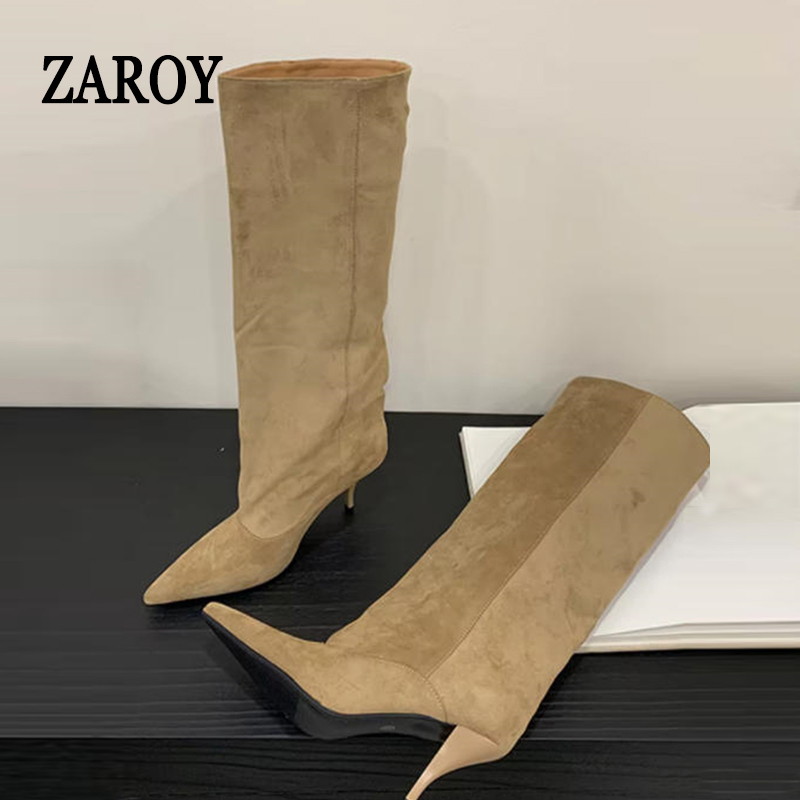 Waterproof Winter Boot - Женские зимние сапоги ZAROY до колена,