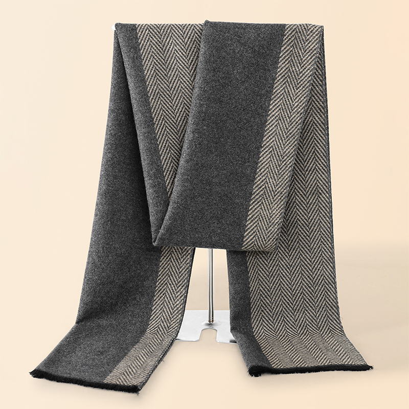 Wool Scarf Men - Роскошный зимний мужской шарф, шаль, теплый