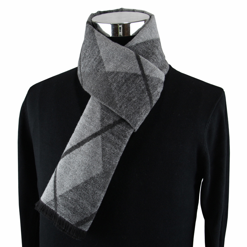 Wool Scarf Men - Новейший модный дизайн повседневных шарфов: зимние