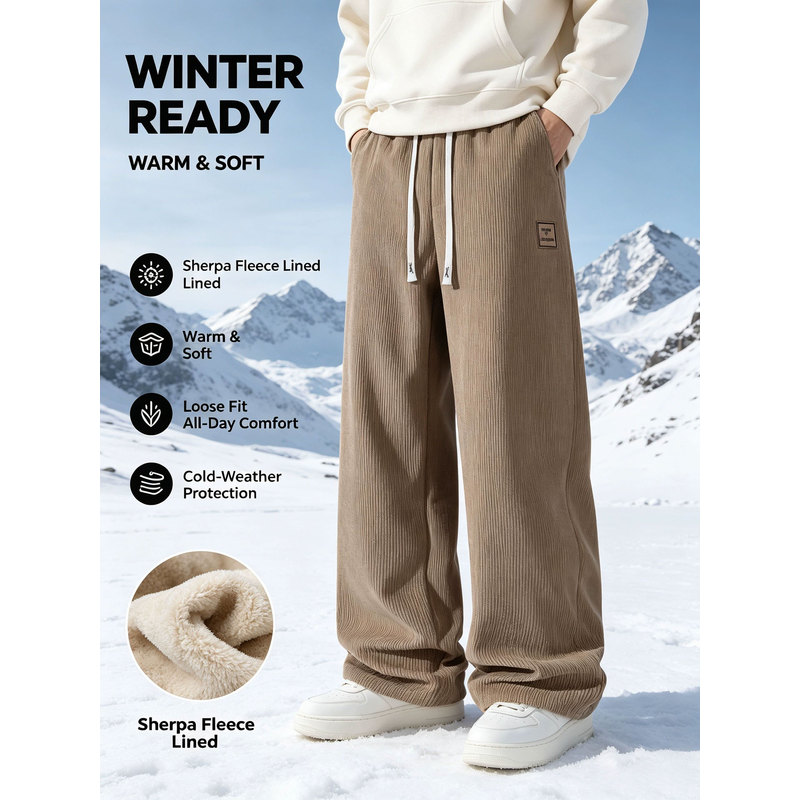 Мужские зимние спортивные брюк – обзор и цена Corduroy Pant Warm