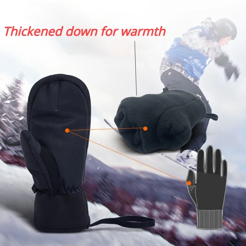 Зимние лыжные перчатки, водоне – обзор и цена Touch Screen Gloves